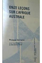  DECRAENE Philippe, CHATEL Benedicte - Onze leçons sur l'Afrique australe