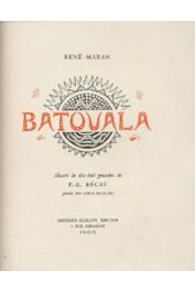  MARAN René - Batouala /page de titre