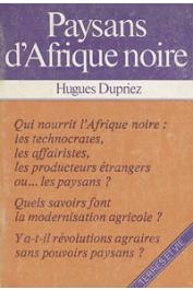  DUPRIEZ Hugues - Paysans d'Afrique noire