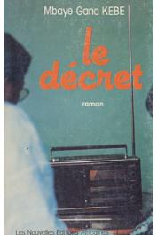  KEBE MBaye Gana - Le décret