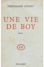  OYONO Ferdinand - Une vie de boy