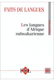  PLATIEL Suzy (ou PLATIEL Suzanne), KABORE Raphael, (sous la direction de) - Les langues d'Afrique subsaharienne