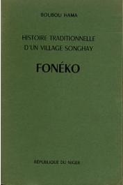  BOUBOU HAMA - Histoire traditionnelle d'un village songhay: Fonéko