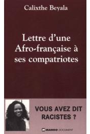  BEYALA Calixthe - Lettre d'une Afro-Française à ses compatriotes