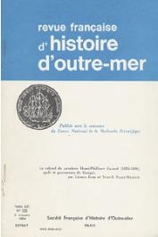 JORE Léonce, SAINT-MARTIN Yves-Jean - Le colonel de cavalerie Henri-Philibert Canard (1824-1894), spahi et gouverneur du Sénégal