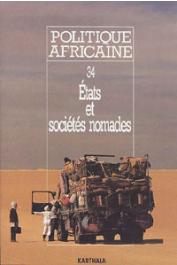  Politique africaine - 034 - Etats et sociétés nomades