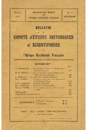 Bulletin du comité d'études historiques et scientifiques de l'AOF - Tome 03 - n°3 - Juillet-Septembre 1920 (BCEHSAOF)