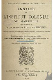  RANCON Docteur André - Dans la haute Gambie. Voyage d'exploration scientifique par _______ . 1891-1892