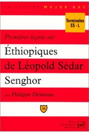 DELAVEAU Philippe - Premières leçons sur Ethiopiques de Léopold Sedar Senghor