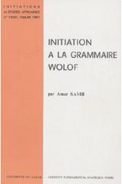  SAMB Amar - Initiation à la grammaire wolof