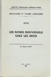 HOUIS Maurice - Les noms individuels chez les Mosi