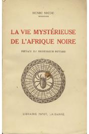  NICOD Henri - La vie mystérieuse de l'Afrique noire