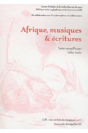  TEULIE Gilles (éditeur) - Afrique, musiques et écritures