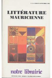  Notre Librairie - 114 / Littérature mauricienne