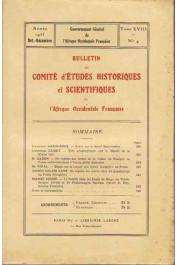  Bulletin du comité d'études historiques et scientifiques de l'AOF - Tome 18 - n°4