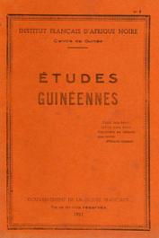  Etudes Guinéennes - 1951 - n° 7 - Contes et légendes des fulakunda du Badyar avec une introduction et des notes sur leurs croyances et coutumes