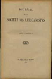  Journal de la Société des Africanistes - Tome 02 - fasc. 2 - 1932