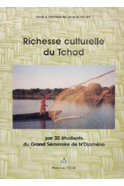  FEDRY Jacques (sous la direction de) - Richesse culturelle du Tchad. Quarante-cinq contributions d'étudiants du Grand Séminaire de N'Djaména