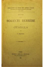  BIARNAY S. - Etude sur le dialecte berbère de Ouargla