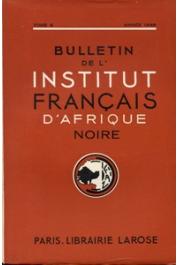  Bulletin de l'IFAN - Série A et B - Tome 08 - n° 1-4 - Année 1946