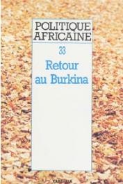  Politique africaine - 033 - Retour au Burkina