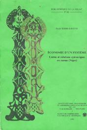  TERSIS-SURUGUE Nicole - Economie d'un système. Unités et relations syntaxiques en zarma (Niger)