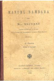  SAUVANT Mgr. - Manuel Bambara. 4eme édition revue et corrigée