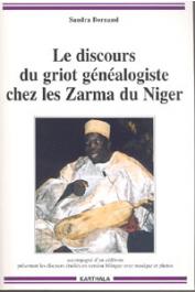  BORNAND Sandra - Le discours du griot généalogiste chez les Zarma du Niger