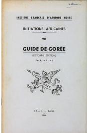  MAUNY Raymond - Guide de Gorée (Seconde édition)