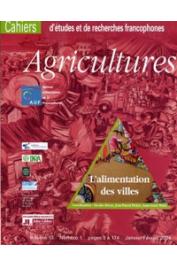  Cahiers Agricultures Vol.13-1 / 2004 - L'alimentation des villes