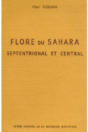  OZENDA Paul - Flore du Sahara septentrional et central