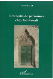 Christian Bader - Les noms de personnes chez les Somali