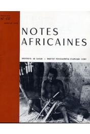  Notes Africaines - 137