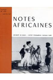  Notes Africaines - 121
