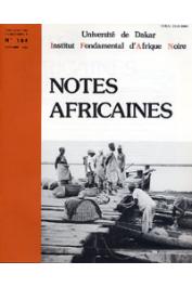  Notes Africaines - 184