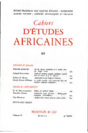 Cahiers d'études africaines - 040