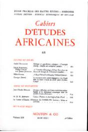  Cahiers d'études africaines - 048