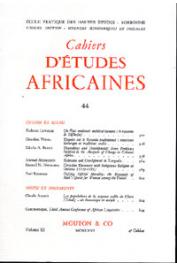  Cahiers d'études africaines - 044