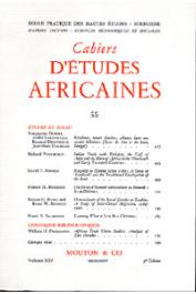  Cahiers d'études africaines - 055