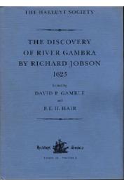  JOBSON Richard - GAMBLE David P. and HAIR P. E. H. (Edited by) - The Discovery of River Gambra