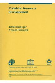  PREISWERK Yvonne (Textes réunis par) - Créativité, femmes et développement