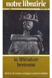  Notre Librairie - 069 - La littérature béninoise