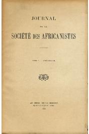  Journal de la Société des Africanistes - Tome 05 - fasc. 2 