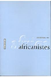  Journal des Africanistes - Tome 73 - fasc. 2 - Traditions funéraires et religions au Diamaré (Nord Cameroun) / Place actuelle de la cueillette dans l'économie locale du Niger central, etc.
