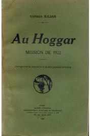 Conrad Kilian - Au Hoggar. Mission de 1922