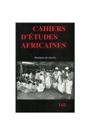  Cahiers d'études Africaines - 168, WHITE Bob. W. (sous la direction de) - Musiques du monde