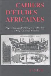  Cahiers d'études africaines - 173/174