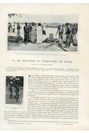  UN ANCIEN SPAHI - La vie militaire au territoire du Tchad par un ancien Spahi