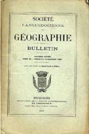  Bulletin de la Société Languedocienne de Géographie - Tome XI - 1er trimestre 1888 - Coup d'œil sur la colonie du Sénégal: Cause et répression de l'insurrection en 1869