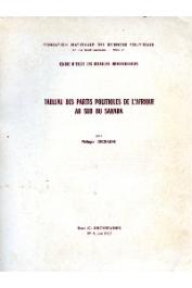 DECRAENE Philippe - Tableau des partis politiques de l'Afrique au Sud du Sahara